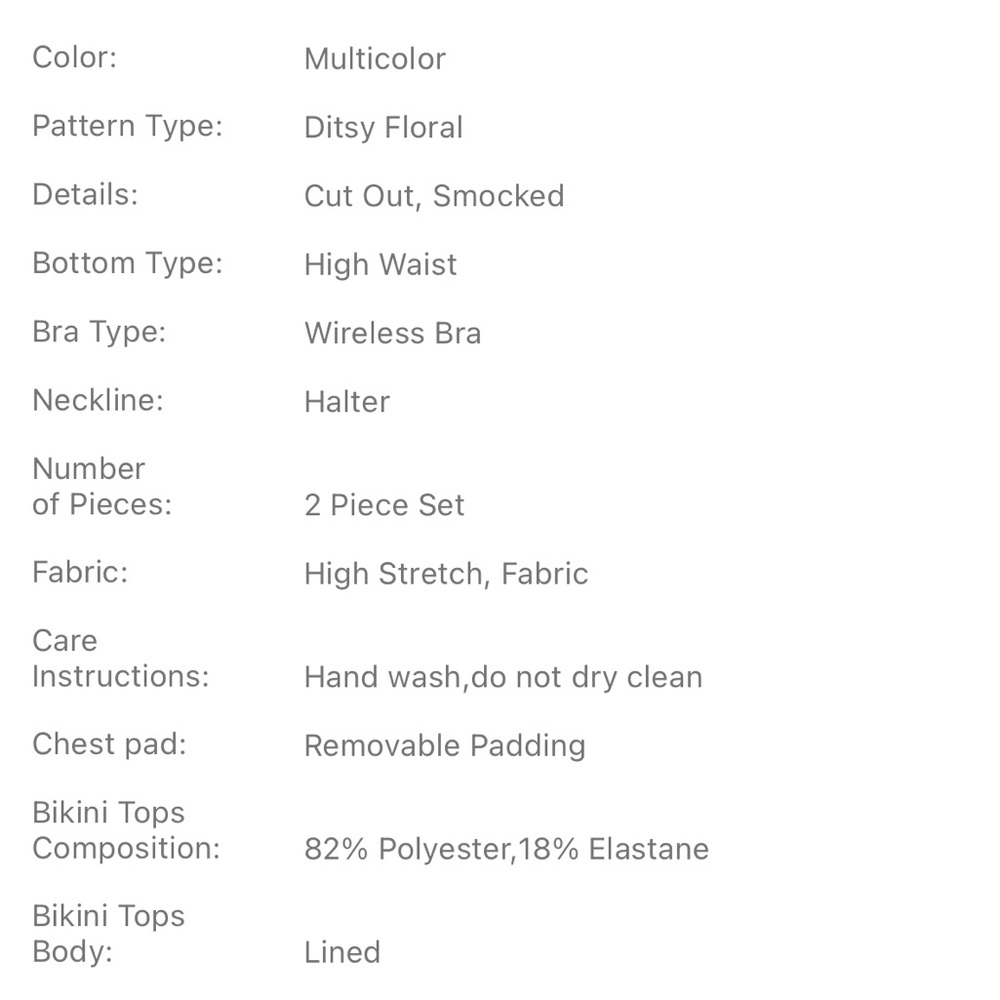 Shein bikini set - Picture 4 of 5